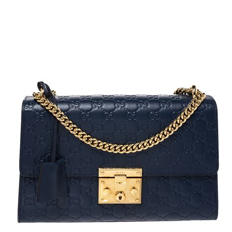 navy blue gucci|Shop Blue Gucci Online .